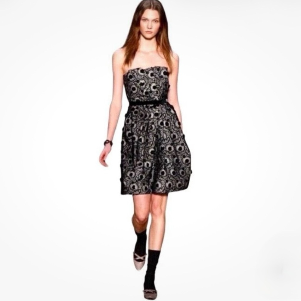 MARC By MARC JACOBS Runway Collection Cocktail Floral Corset Dress